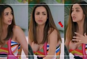 A large figure of Malaika Arora appeared without wearing anything inside
