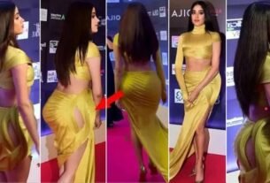 Janhvi Kapoor gave such a cut that everything looked clear from the side