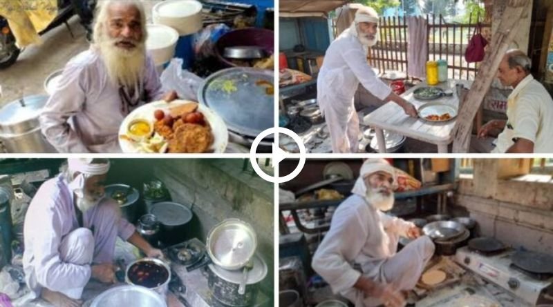 This grandfather's donation has been feeding the poor people for the past 40 years