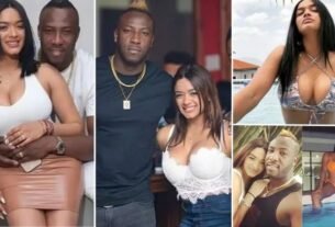 West Indies cricketer Andre Russell's wife is very hot and bold
