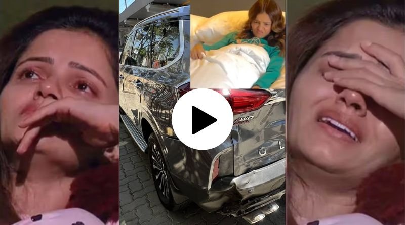 Accident happened with TV actress Rubina Dilaik