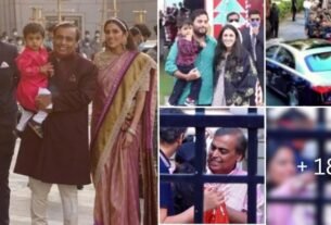 Akash Ambani and Shloka's daughter received a grand welcome in the Ambani family