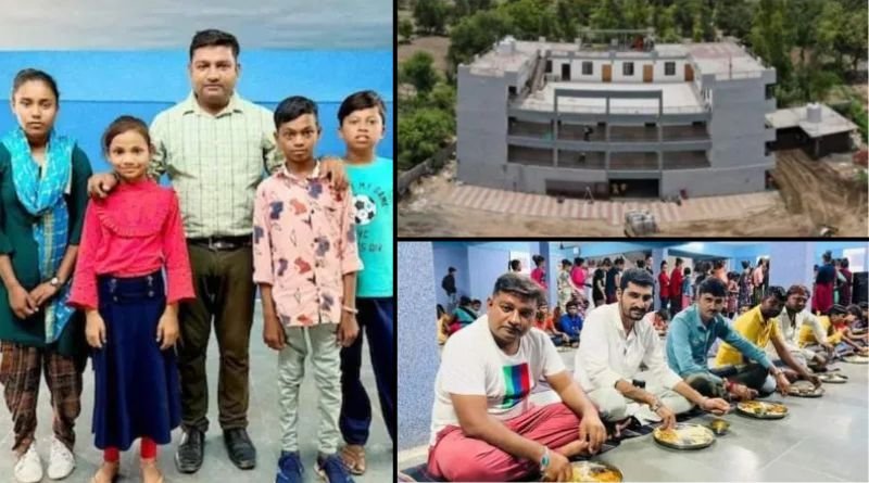 Charitable Mahipat Singh Chauhan changed the lives of poor and orphaned children