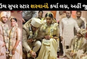 South star Sharvanand got married