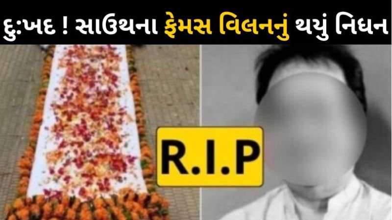 વિલન ના રોલમાં જોવા મળતા ખાસ એક્ટર નુ થયું નિધન