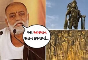 Morari Bapu criticized in Sarangpur Hanumanji statue controversy