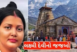 Not even a year after the heart transplant this Lakshmi Devi reached Kedarnath on foot