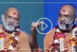 A video of another saint of Swaminarayan sect went viral