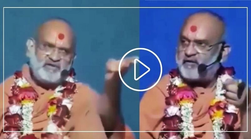 A video of another saint of Swaminarayan sect went viral