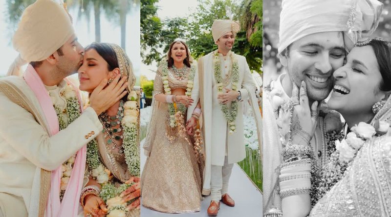 Bollywood actress Parineeti Chopra got married to leader Raghav Chadha