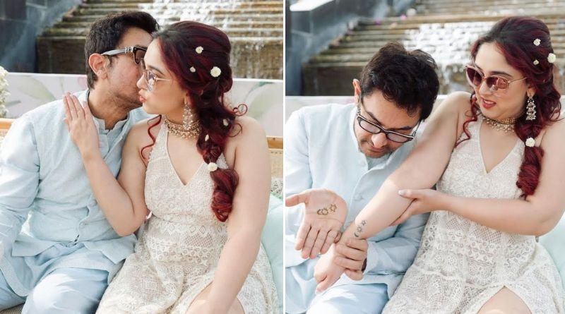 Ira Khan shared cute wedding pictures with father Aamir Khan