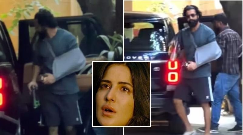 Katrina Kaif's husband Vicky Kaushal met with an accident- wearing plaster on his hand