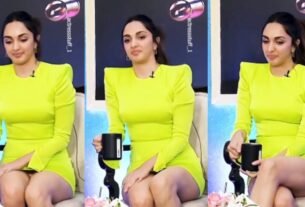 Kiara Advani wore such a short dress became victim of Oops moment