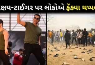 Lucknow crowd threw shoes and slippers at Akshay Kumar and Tiger Shroff