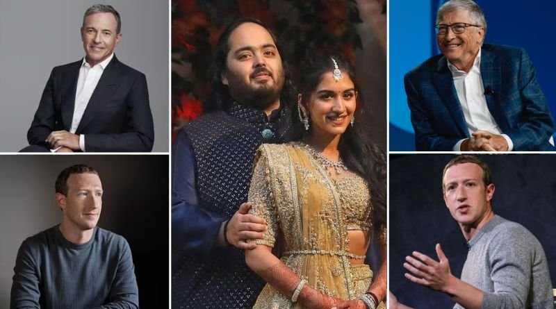 These big billionaires including Bill Gates were invited to Mukesh Ambani's son's wedding