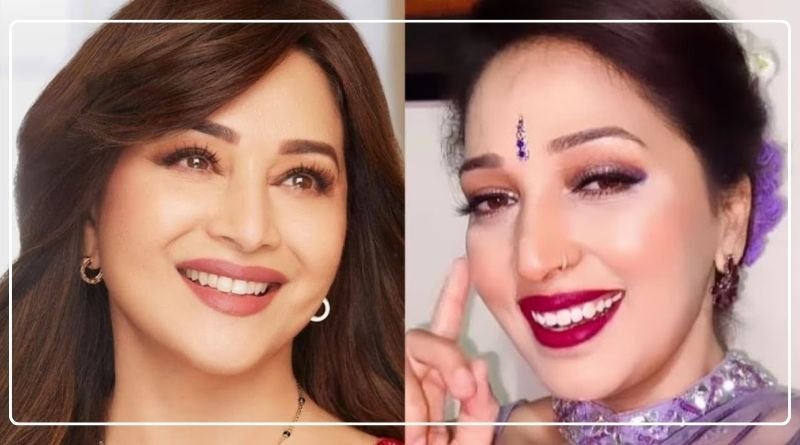 This girl looks similar to Madhuri Dixit video goes viral on social media