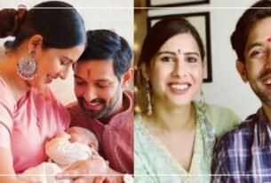 Vikrant Massey-Sheetal Thakur show first glimpse of their baby boy