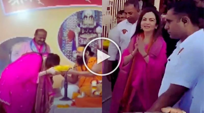 Nita Ambani visited Dwarkadhish temple
