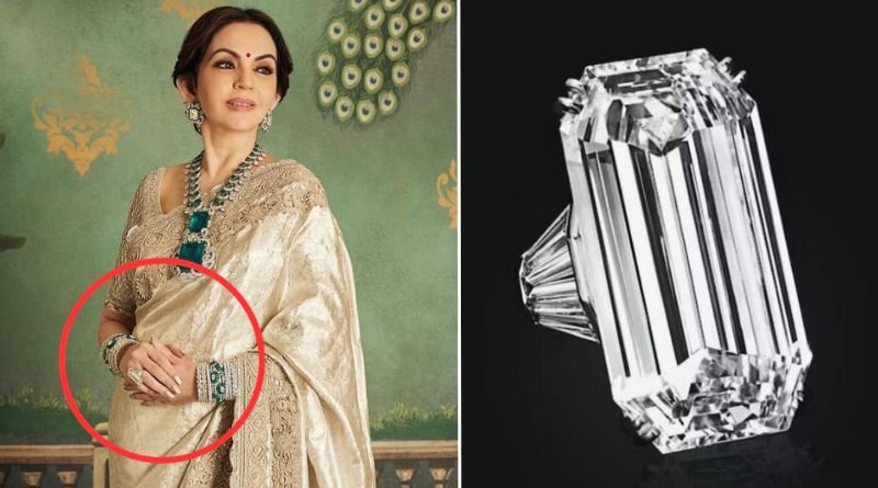 Nita Ambani's Mughal era diamond ring at son Anant's wedding