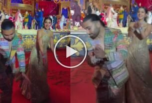Radhika Merchant performs Garba with Orry in new video