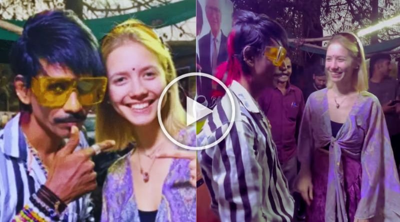Video: Russian girl reached Dolly Chaiwala Tapri